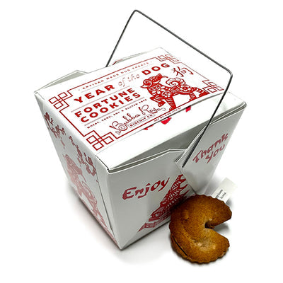Dog Treats Fortune Cookie Box